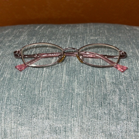 Disney Princess Ariel pink coral 120 prescription eyeglass frames w/old lenses - Picture 1 of 8